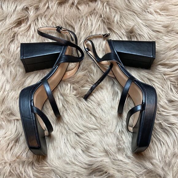 Dream Pairs Chunky Heeled Ankle Strap Sandal- Square Open Toe Y2K style Block - Picture 4 of 12